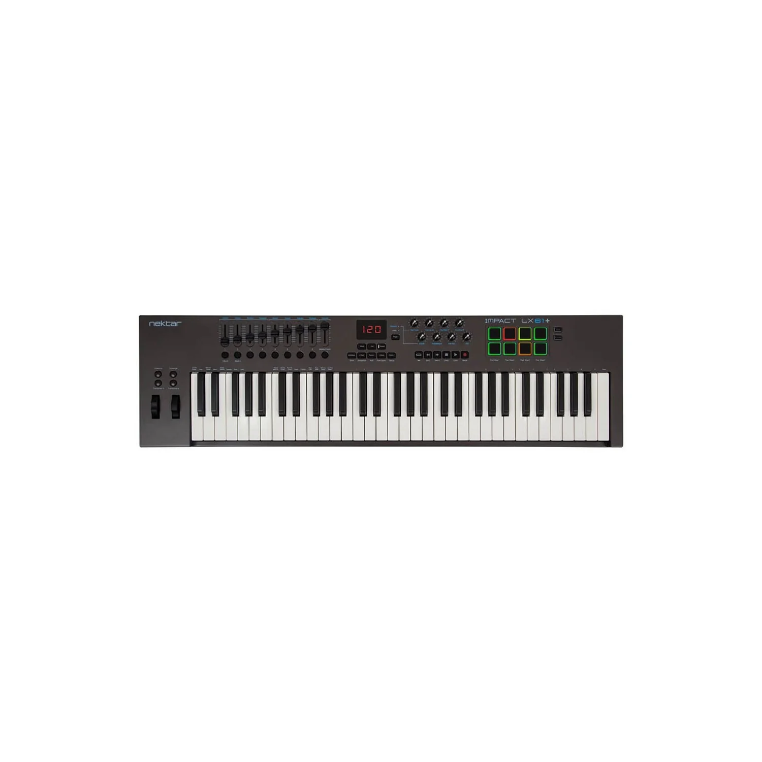 Nektar Impact LX61 Plus USB Midi Controller Keyboard