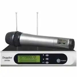 Doppler DM800H Tek El Telsiz Mikrofon