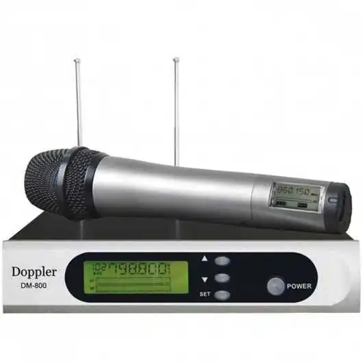 Doppler DM800H Tek El Telsiz Mikrofon