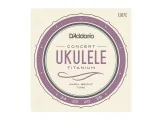 daddario concert titanium ukulele takım teli ej87c