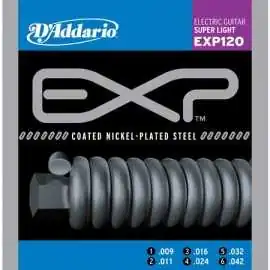 Daddario EXP120 Elektro Gitar Teli Takım set