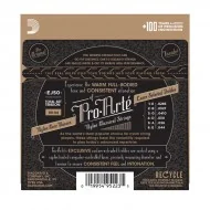 D'Addario EJ50 Pro-Arté Black Nylon, Hard Tension Takım Tel - Klasik Gitar Teli