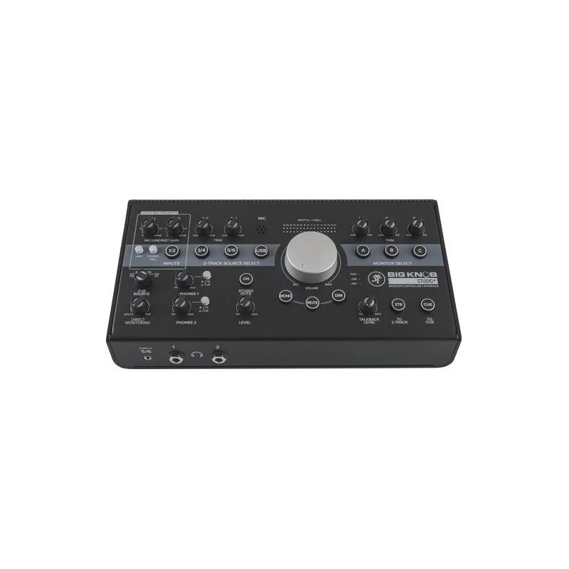 Mackie Big Knob Studio+ 4 Giriş 3 Çıkış Ses Kartı ve Monitör Kontrol Ünitesi