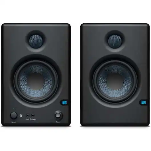 Presonus ERIS E34.5 BT Aktif Stüdyo Monitörü 4.5" 2-Yollu aktif stüdyo monitor, Bluetooth 5.0 (Çift)