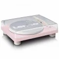 Lenco LS-50PK Dahili Hoparlörlü Pembe Pikap Çalar