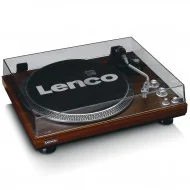 Lenco L-92 WA Retro Koyu Kahverengi USBli MP3e Kayıt Özellikli Audio Technica iğneli Plak Çalar